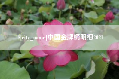 分宜中国金牌榜明细2021