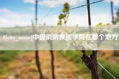 分宜中国消防救援学院在那个地方