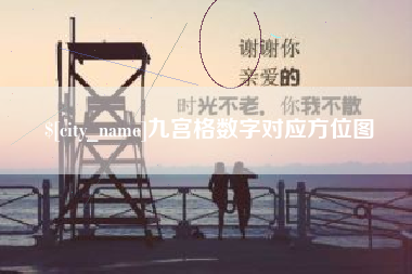 分宜九宫格数字对应方位图
