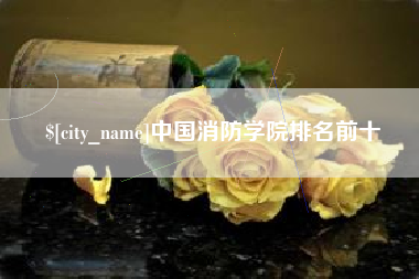 分宜中国消防学院排名前十