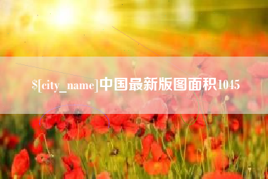 分宜中国最新版图面积1045