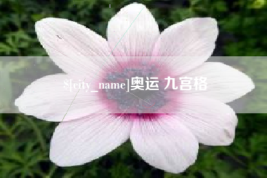 分宜奥运 九宫格