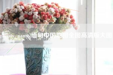 分宜缅甸中国地图全图高清版大图