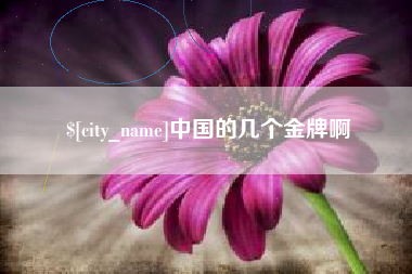 分宜中国的几个金牌啊