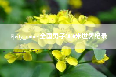 分宜全国男子5000米世界纪录