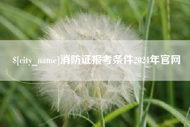 分宜消防证报考条件2024年官网