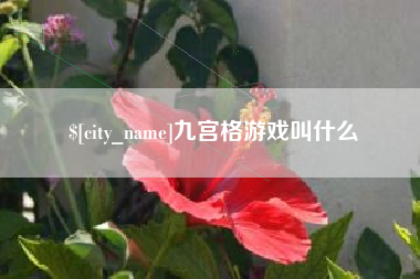 分宜九宫格游戏叫什么