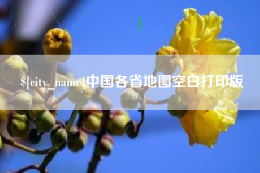分宜中国各省地图空白打印版