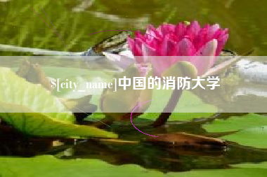 分宜中国的消防大学