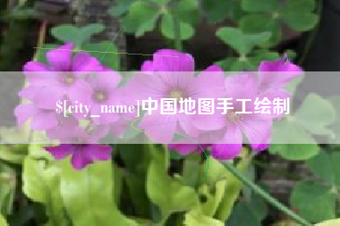 分宜中国地图手工绘制
