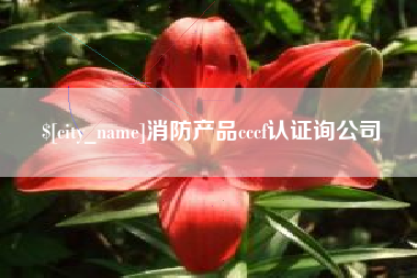 分宜消防产品cccf认证询公司