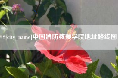 分宜中国消防救援学院地址路线图
