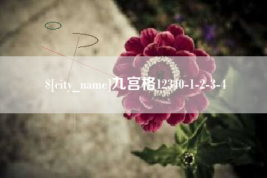 分宜九宫格12340-1-2-3-4