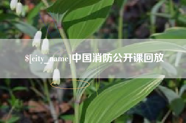 分宜中国消防公开课回放