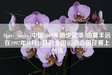 分宜中国5000米跑步记录-由夏丰远在1997年10月23日的全国运动会田径赛上创造