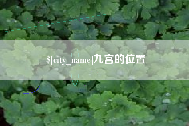 分宜九宫的位置