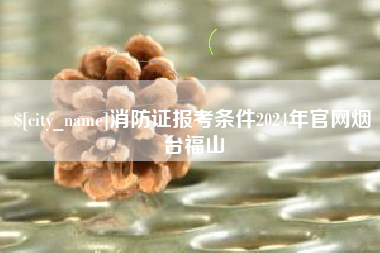 分宜消防证报考条件2024年官网烟台福山
